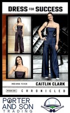 Caitlin Clark 2025 Panini Caitlin Clark Chronicled #66 Indiana Fever Basketball