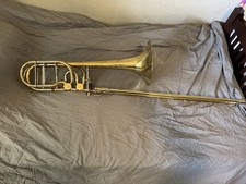 Used custom S. E. Shires Bb/F/Gb/D Bass Trombone SN: 2827