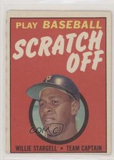 1971 Topps Scratch Off Scratched Willie Stargell HOF 0o9