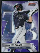2025 Bowman's Best Carson Williams /250 Purple Refractor #TP-10