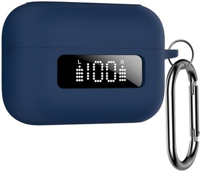 Geiomoo Silicone Case for TOZO NC3, Soft Flexible Scratch Resistant Navy Blue 