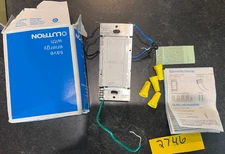 Lutron PD-5WS-DV-WH Caseta Wireless In-Wall Switch – White (For Parts Only)