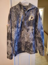 Washington Redskins Men's NFL Rebook Hoddie/Jacket with Pockets Size S/M 