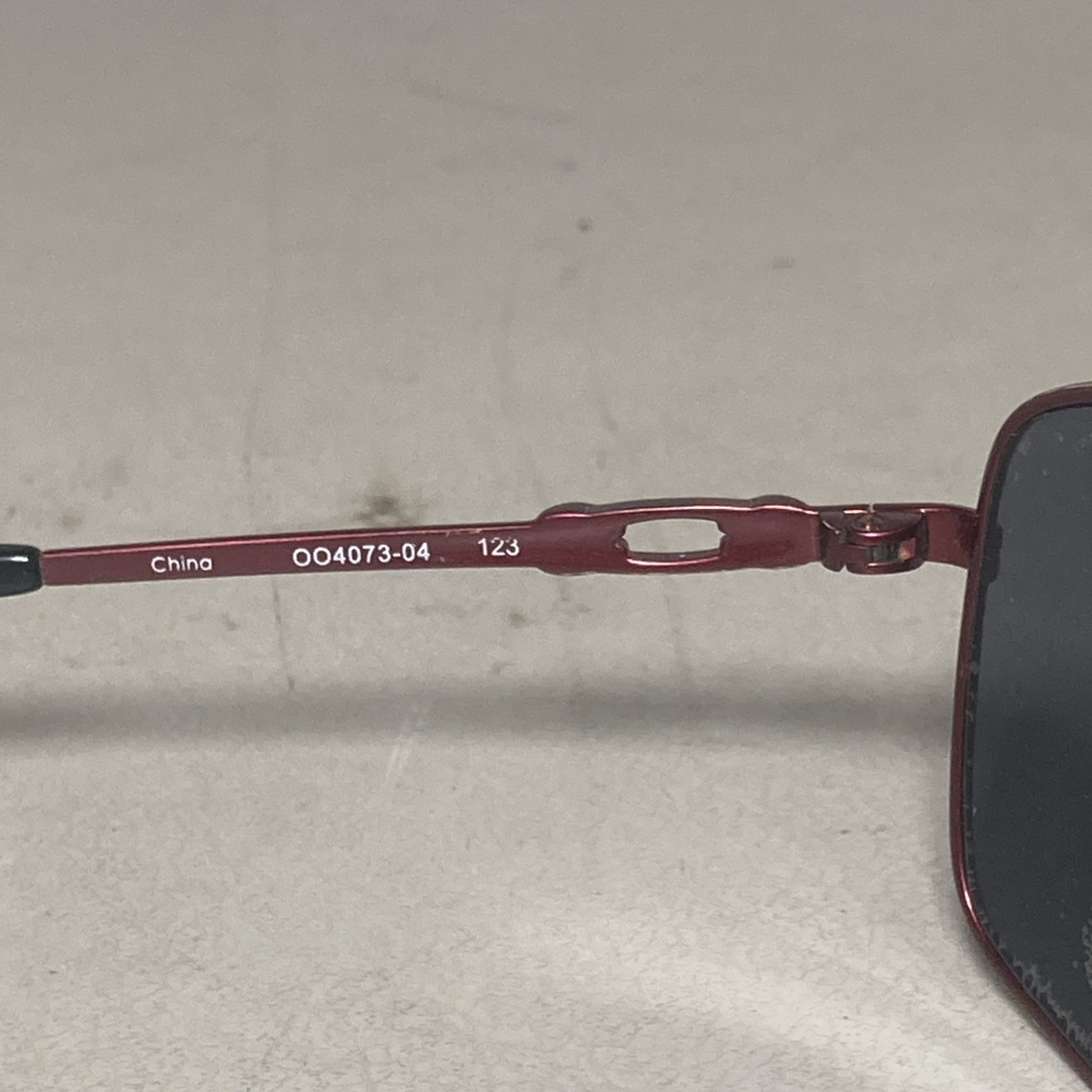 Oakley Distress Sunglasses FRAMES ONLY Purple / B… - image 6