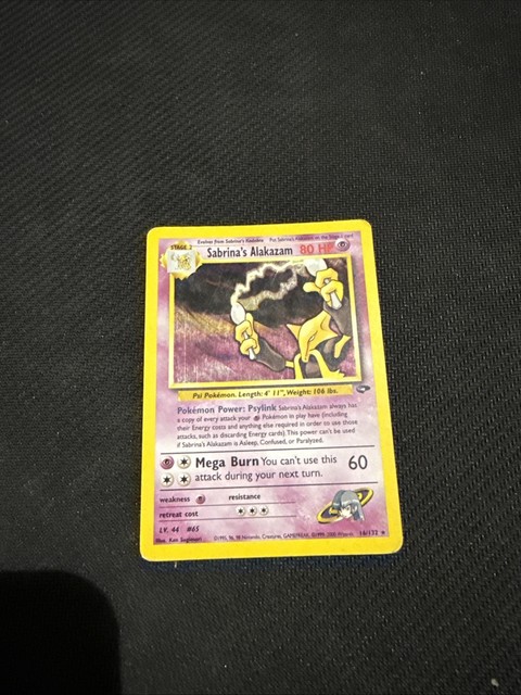 Sabrina's Alakazam #16 (Gym Challenge (2000))