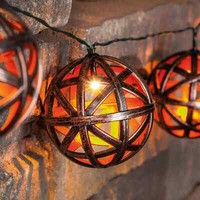 Led Solar Kugel Lichterkette Leuchte Lampe Garten Kugelleuchte Terrasse Balkon