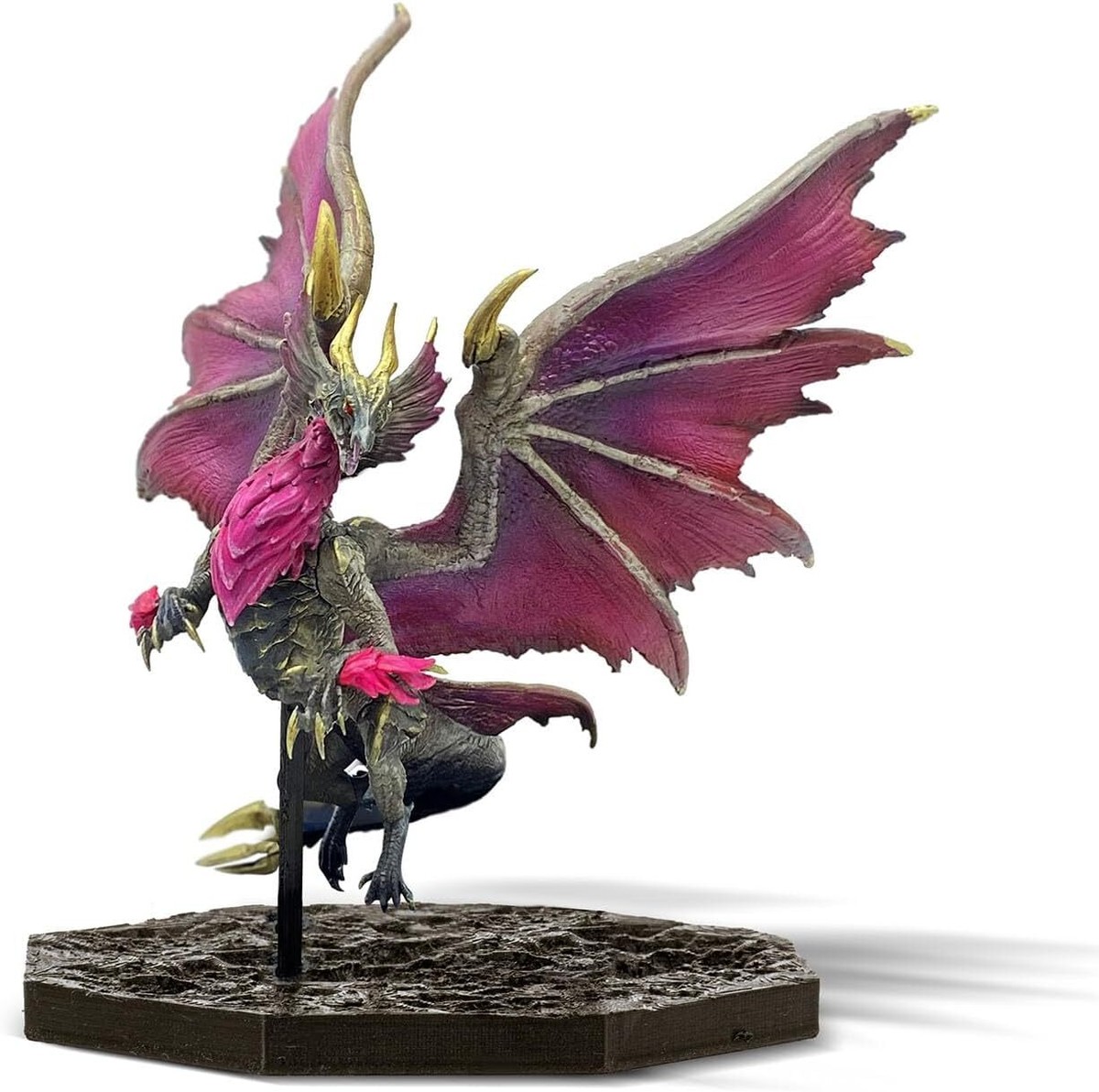 New CAPCOM FIGURE BUILDER CUBE MONSTER HUNTER Silver Duke Dragon
