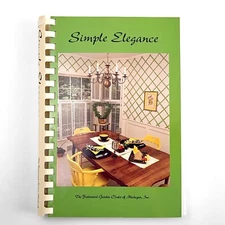 Federated Garden Clubs Of Michigan Cookbook 1997 MGC FIRST ED Member Recipes VG