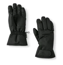 Swiss Tech Men's Black 3M Thinsulate Touch Screen Compatibility Basic Gloves 