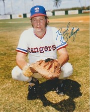 DICK BILLINGS HAND SIGNED AUTOGRAPH 8X10 PHOTO COA AUTO TEXAS RANGERS 