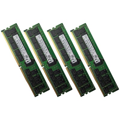 128 GB (4x 32 GB) RDIMM ECC DDR4-2933 Dell PowerEdge R6515 R6525 R730 Server RAM