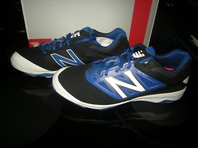 Brand New Mens Black & Blue New Balance L4040BB3 Baseball 