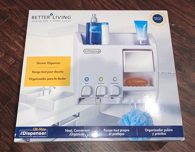 Better Living The Ulti-Mate Dispenser, White, 43.5 Oz (773315733504)