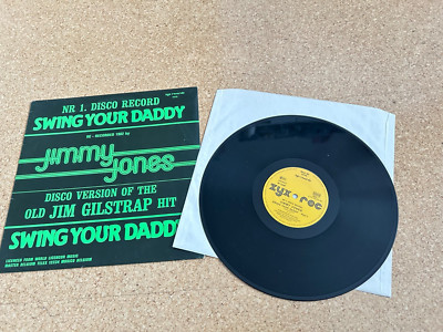Jimmy Jones - Swing Your Daddy 12'' -1982 Maxi Single