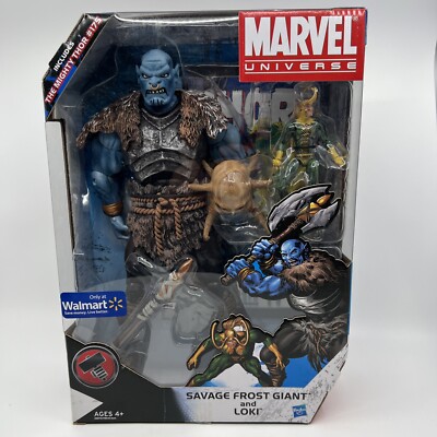 Marvel Universe Gigantic Battles Savage Frost Giant Figure Walmart Exclusive S1