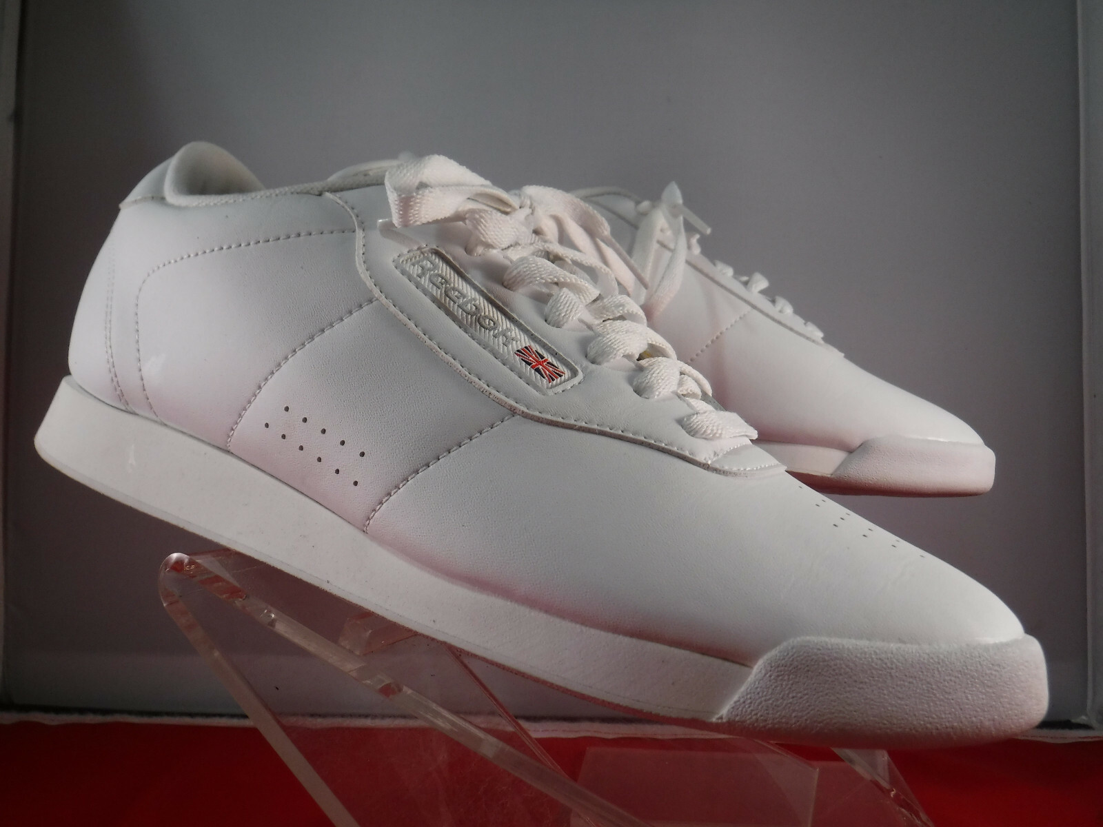 reebok white princess sneakers