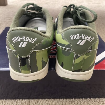Pro Keds Rocawear Royal Court - Men size 8.5 Camo Green | eBay
