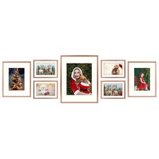 5x7 8x10 11x14 Aluminum Picture Frames Gallery Wall Kit Photos Home Decoration