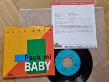 Ulli Bäer - Pack mi Baby 7'' Vinyl Germany PROMO FACTS