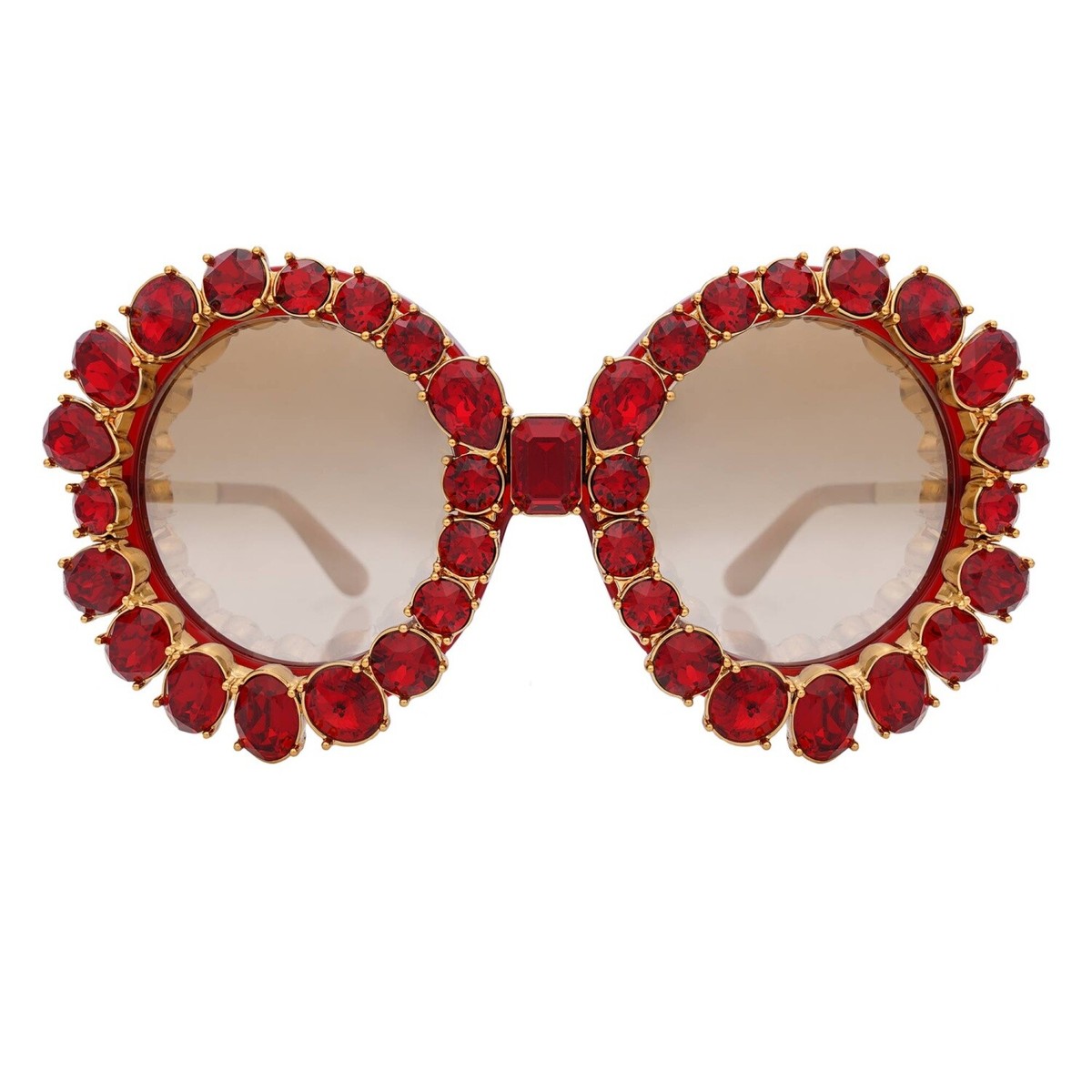 DOLCE & GABBANA Limited Edition Crystals Oversize Sunglasses  display picture 3