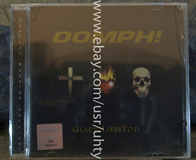OOMPH! GLAUBELIEBETOD 2006 RARE UKR ORIGINAL CD ELECTRO INDUSTRIAL GOTHIC METAL