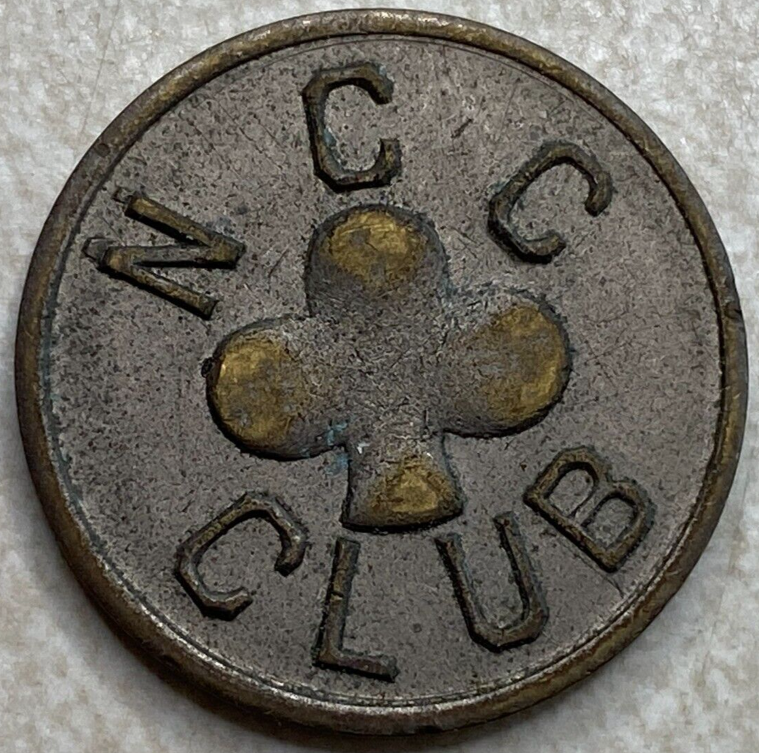 NCC N C C Club St Paul Minnesota MN Arcade Game Slot Token T6475