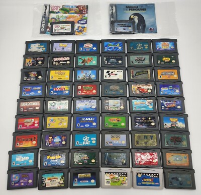Gameboy Advance Games (GBA) - New & Used - Pick 'n' Choose - Buy 3 Get 1 Free!