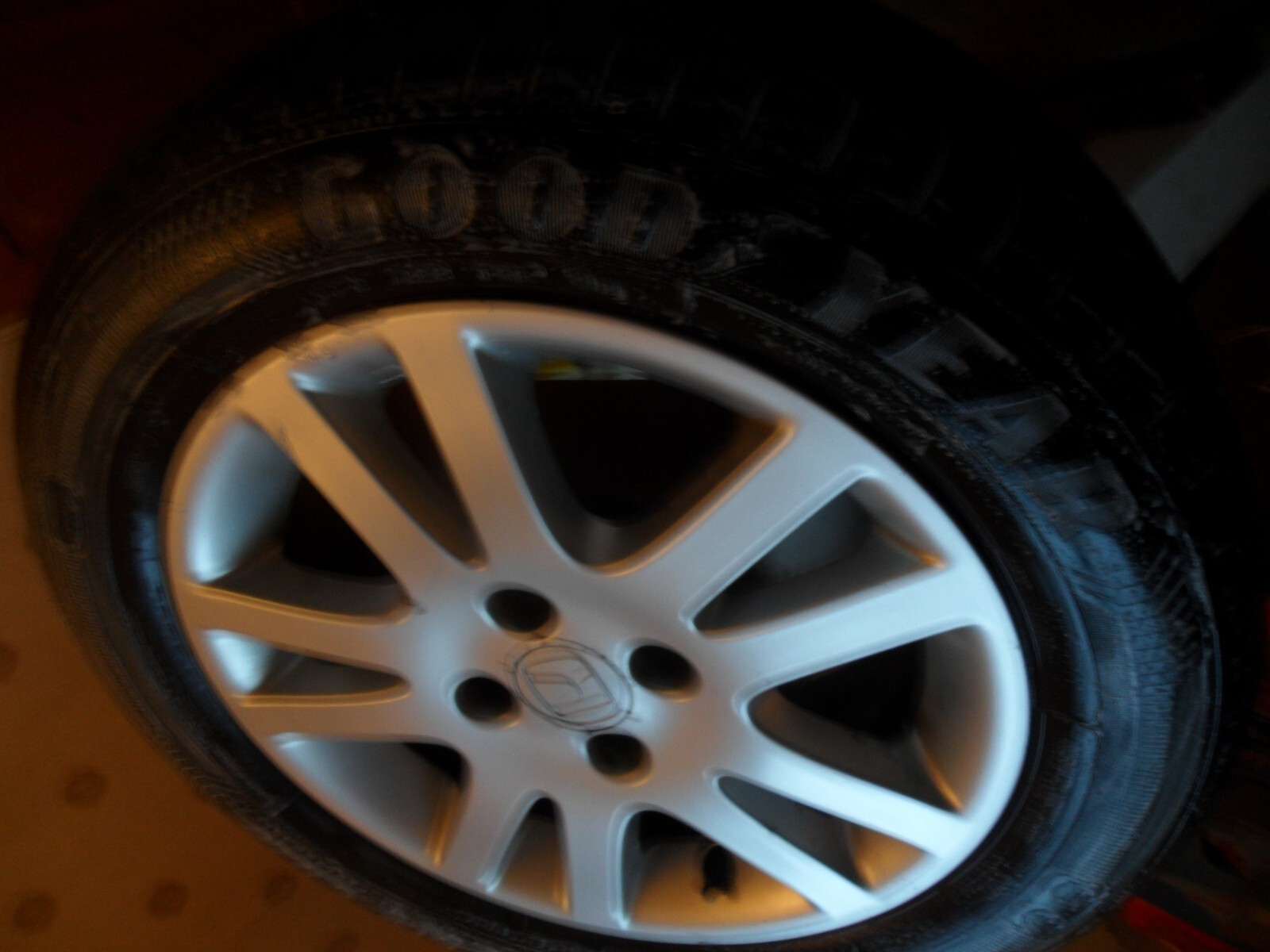 1x 15inch Genuine HONDA CIVIC Alloy Wheel with Good Year Tyre eBay