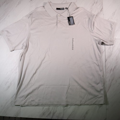 New Murano Liquid Cotton Golf Polo Shirt Big & Tall Mens XXL Big Gray - 第 1/6 張圖片