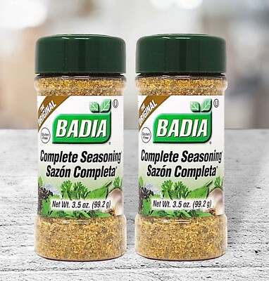 2 Badia The Original Complete Seasoning~Gluten Free~3.5.oz Each