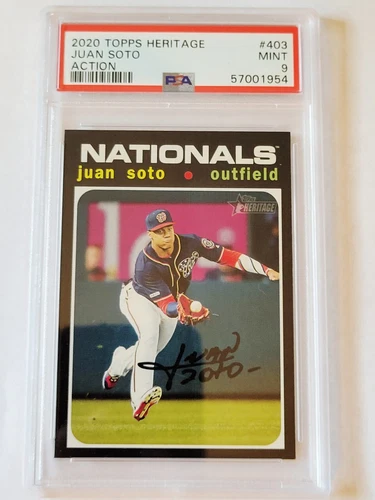2020 Topps Heritage - Action Variation Juan Soto #403