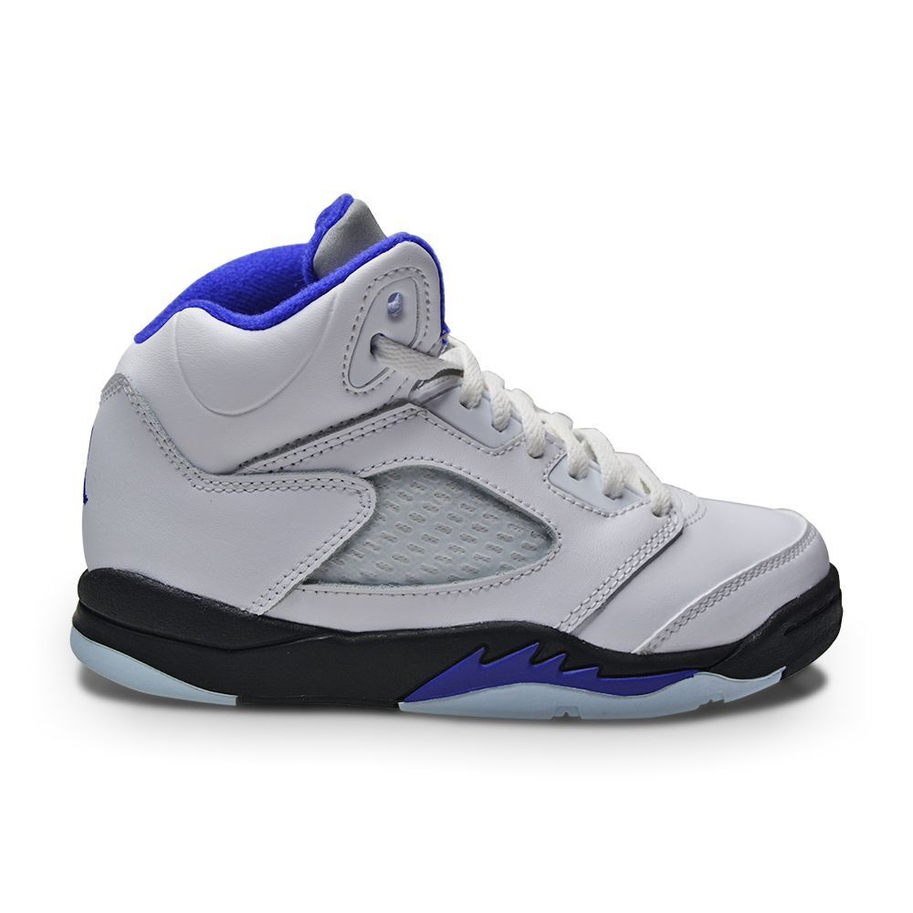 Kids Nike Air Jordan 5 Retro (PS) - 440889 141 - White Dark Kids Nike Air Jordan 5 Retro (PS) - 440889 141 - White Dark