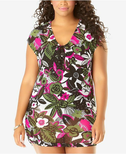 Anne Cole Bolo Babe Mesh Swimsuit Cover 