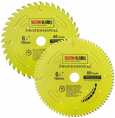 TCT160MXAPRO Saxton Professional Range TCT Lama per sega circolare da 160 (e9M)