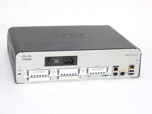 NOS NEW CISCO 1900 SERIES MODEL CISCO1941 EHWIC SLOTS GIGABIT ETHERNET ROUTER - Picture 2 of 11