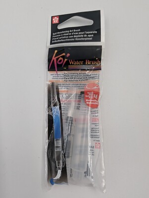 Koi Water Brush - Round #6 Medium NEW! Free Shipping