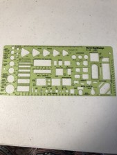 Berol Rapidesign Template - ABC Architectural 1/4" Scale - R-22 Preowned