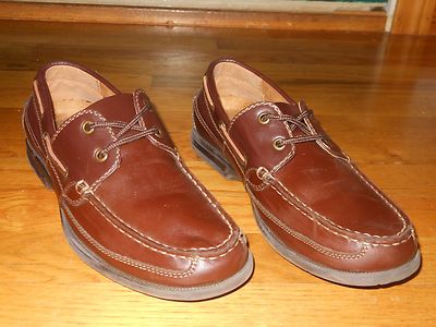 Nunn Bush ''Avalon'' men's boat shoes - Sz 8M - Style 84342-200 - EX condition