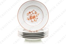 Six assiettes creuses Mandalay par Bernardaud. Six soup plates Mandalay