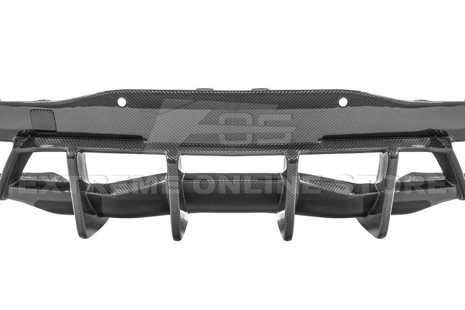 For 20-Up Corvette C8 Performance CARBON FIBER Rear Bumper Diffuser ...