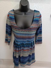 AUW womens multicolor sweater dress size small