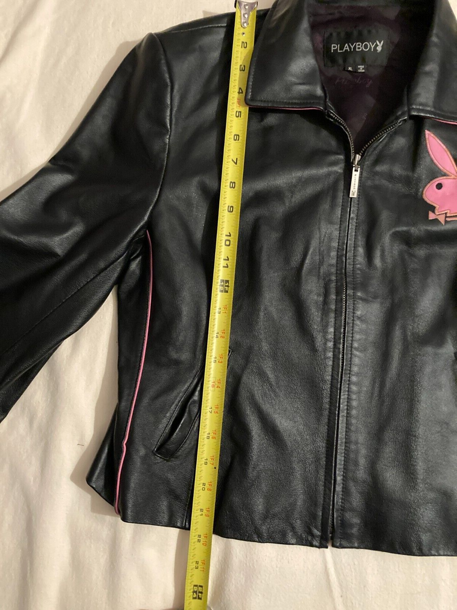 セール【美品】PLAYBOY レザージャケット XS 黒 VINTAGE PLAYBOY BLACK LEATHER BIKER JACKET XS | eBay