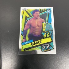 2021 WWE Topps Chrome Slam Attax  WWF Silver #24 Chad Gable