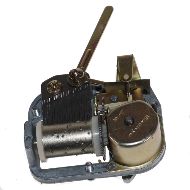 Music Box Replacement Sanyo with Stop & Key Plays "Lara's Theme" WORKS