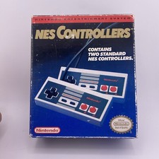 Original Nintendo NES Two Standard Controllers BOX ONLY!