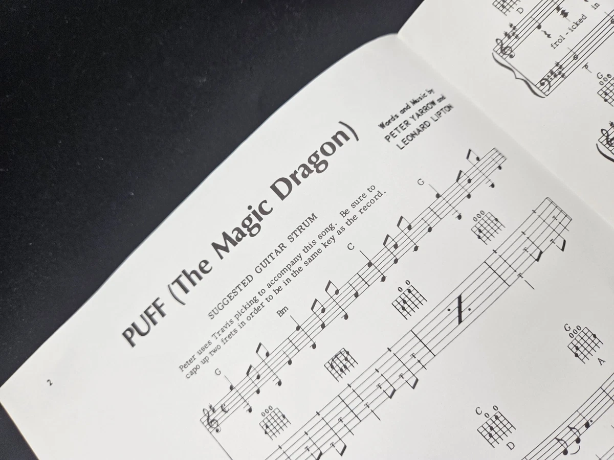 Guitar Chords For Puff The Magic Dragon