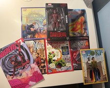 Marvel Legends Series Daredevil Born Again Action Figure with comic & posters