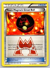 Team Magma's Great Ball 31/34 Uncommon Double Crisis Pokemon LP on eBay