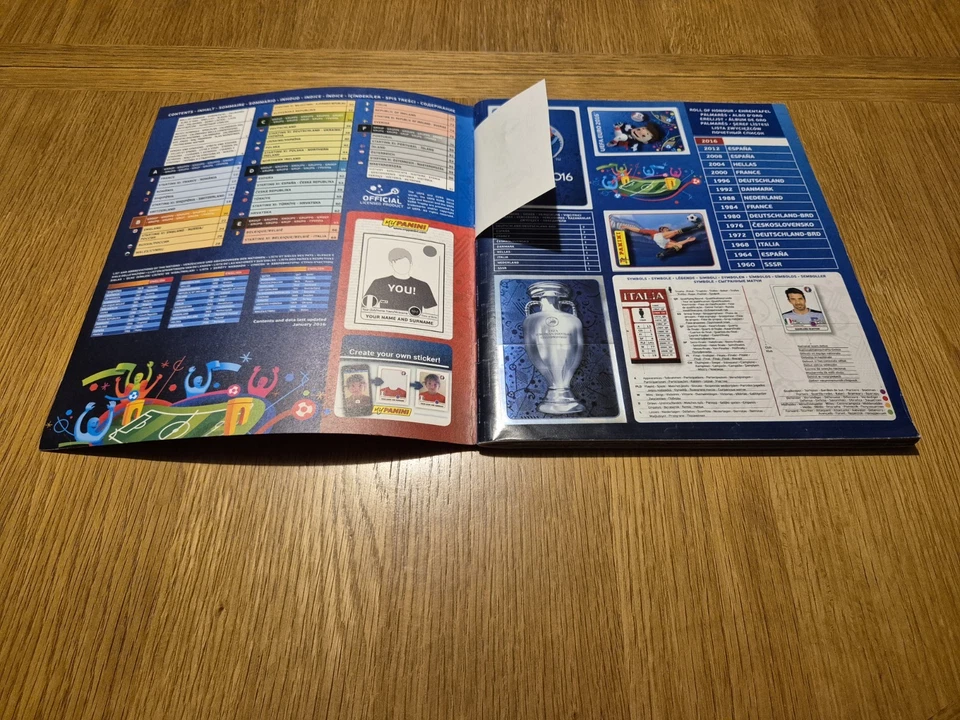 Panini Euro France 2016 Stickers Complete Album in very good condition - Image 2 of 4