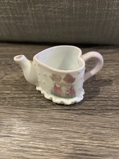 Precious Moments Heart Shape Mini Tea Pot 1995 Vintage